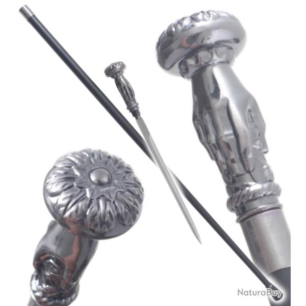 Canne Epee Main Canne de Marche Gentleman Repliksword
