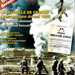 gazette des uniformes 181, bataille de france , fantassin français et germanique, cuirassiers belle