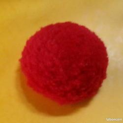 POMPON ROUGE POUR BACCHI DE LA MARINE NATIONALE FRANCAISE  ,BON ETAT VOIR PHOTOS. POUR TOUT RENSEIGN