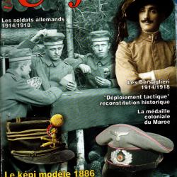 gazette des uniformes 197 , bersagliéri 14-18, képi modèle 1886, médaille du maroc part 2,