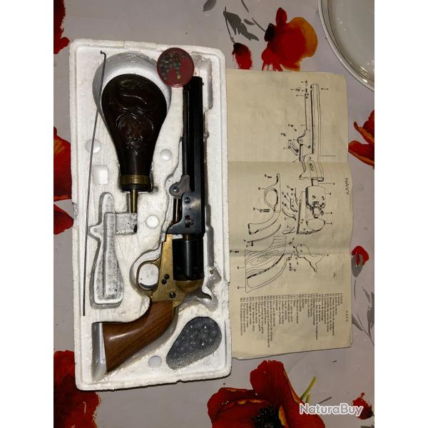 Revolver poudre noir