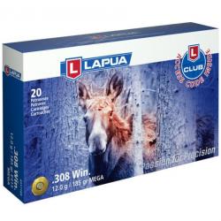 LAPUA 308 WIN SP 185 GRAINS MEGA X 20