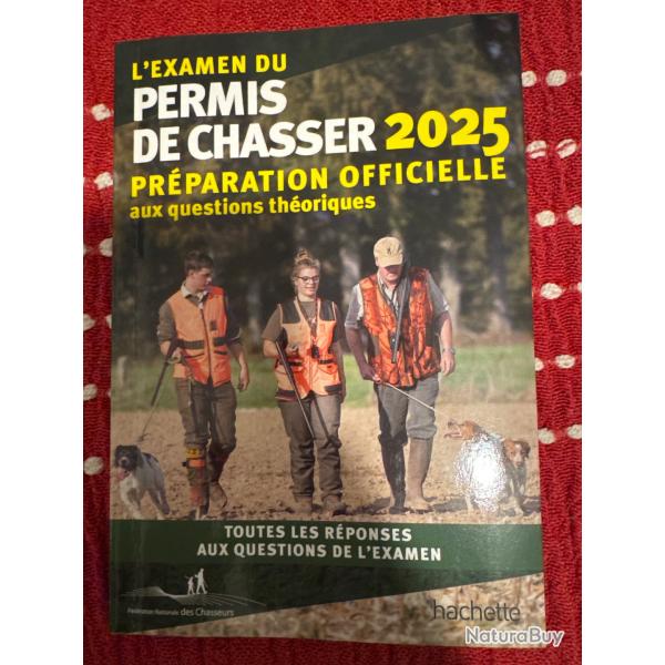 Livre permis de chasser 2025