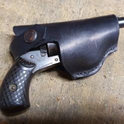 Revolver Bulldog Velodog 6mm à chien et holster en Très  Bon état