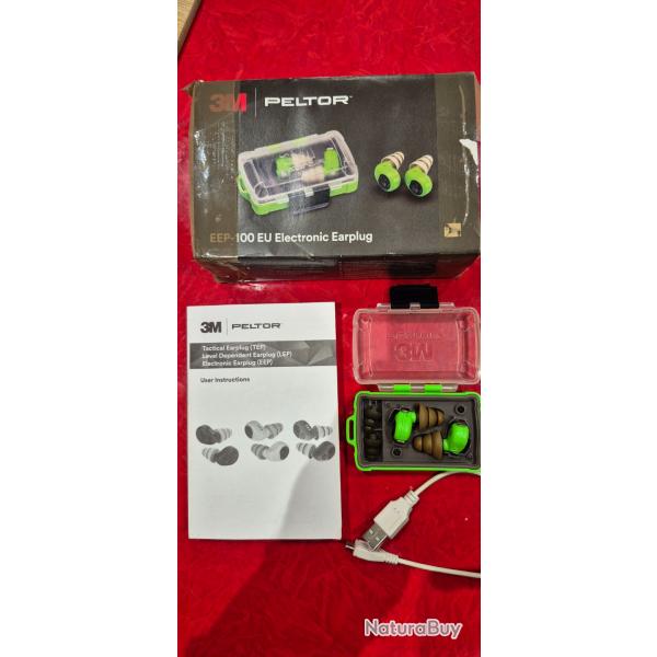 Bouchons d'oreilles 3M Peltor EEP 100