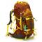 petites annonces chasse pêche : Sac à Dos Randonnée Etanche 55 L Grand Volume Respirant et Résistant Camping Trekking Doré