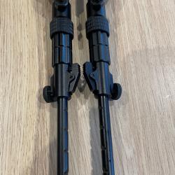Bipied UTG M-Lok - Construction Aluminium - Réglable et Stable - Précision et Confort de Tir