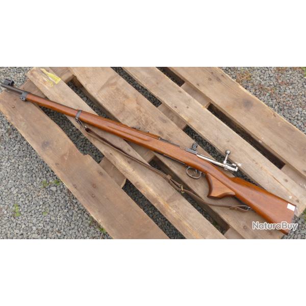 CARABINE Carl Gustav 1896 calibre 6,5x55 de 1900, avec dioptre  ( 41j25 M )