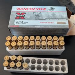 Munitions 270 wsm 150gr
