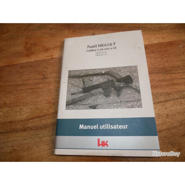 Manuel utilisateur de HK 416F (HK416F-C, HK416F-S)