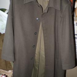 MANTEAU MILITAIRE DE L'ARMEE FRANCAISE , 50 CM ENTRE LES EPAULES , TAILLE M  , FABRICATION FRANCAISE