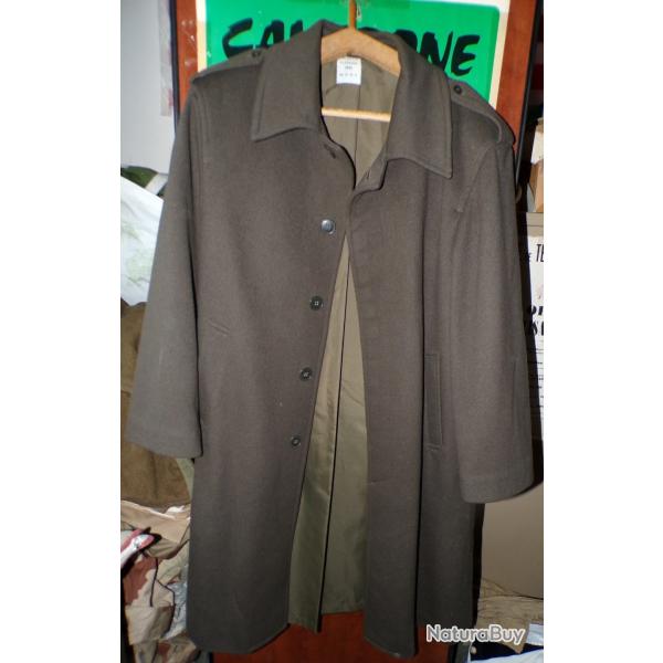 MANTEAU MILITAIRE DE L'ARMEE FRANCAISE , 50 CM ENTRE LES EPAULES , TAILLE M  , FABRICATION FRANCAISE