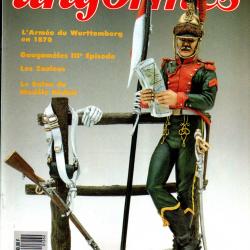 revue uniformes 126 , zoulous, étendards du 2e hussards origines à 1914, gaugamèles part 3,