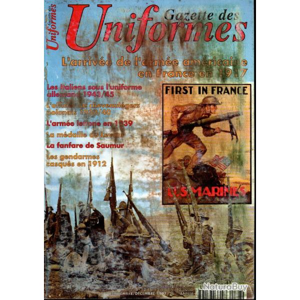 gazette des uniformes 168, cheveau-lgers polonais 1930-40, amricains 1917, mdaille syrie-levant