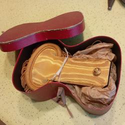 Paire d' épaulettes d'officier subalterne et TBE dans sa boite !