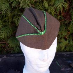 GARRISON CAP CHOCOLAT US MODELE  MILITARY POLICE.