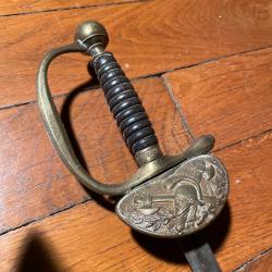 Épée officier de sapeur pompiers type 1816
