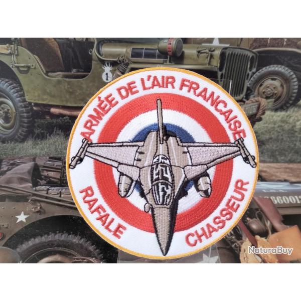 Arme de L'Air Chasseur Rafale - 90 mm  coudre ou  thermocoller 4a.