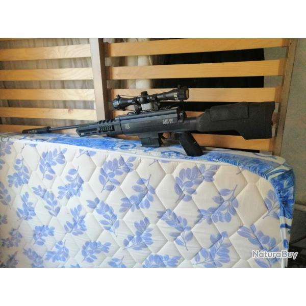 CARABINE BLACKOPS AVEC LUNETTE AIR COMPRIME 19J