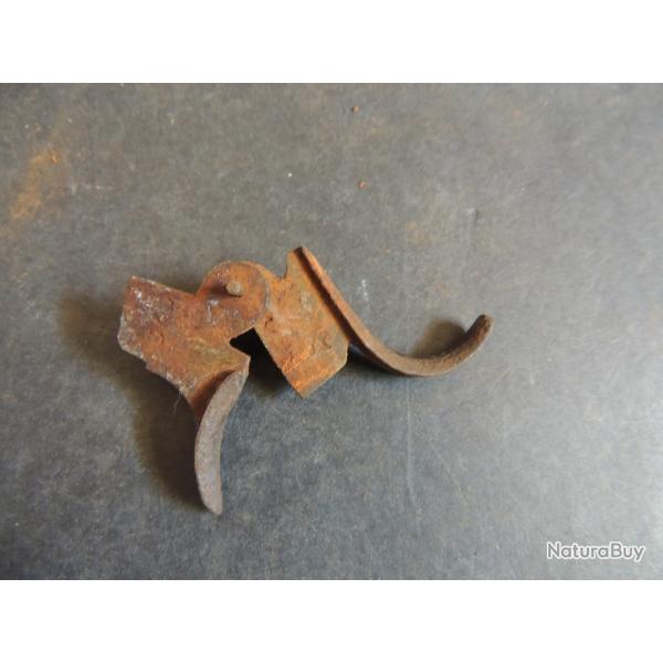 Jeu de détentes fusil de chasse ancien