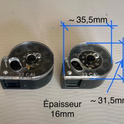 2 Chargeurs Benjamin Marauder Pistol BP 2220 Woods Walker cal 5.5mm