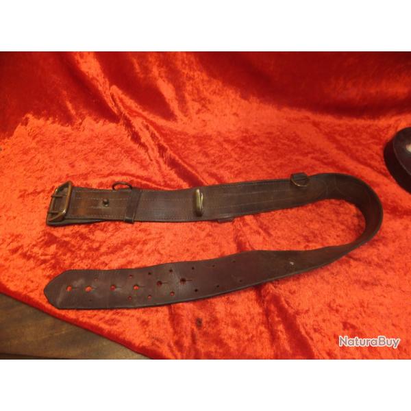 Ceinturon d'officier franais premire guerre. ww1 / ww2