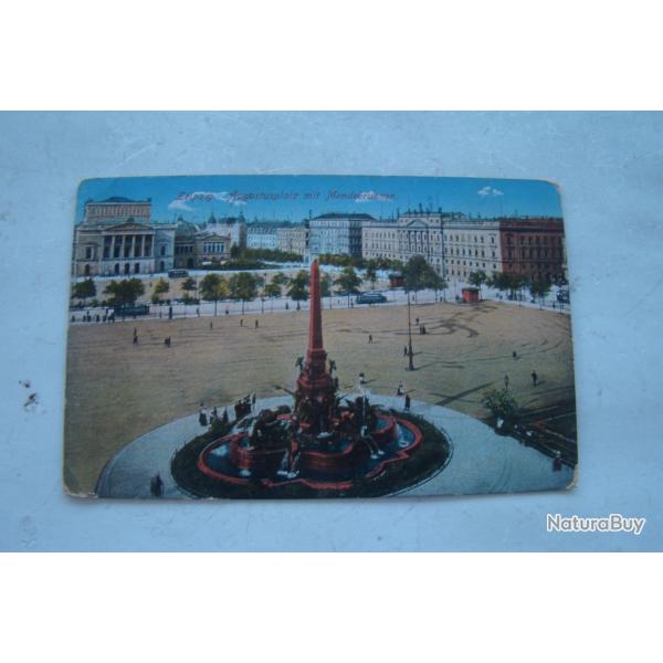 WW1 CARTE PRISONNIER GUERRE 1916 - LEIPZIG