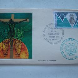 VILLES COMPAGNON LIBERATION PARIS GRENOBLE VASSIEUX NANTES - 1° JOUR  15 JUIN 1974