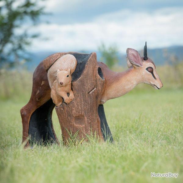 Cible 3D Wildcrete Damara/Squirrel Combo
