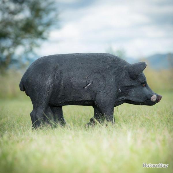 Cible 3D Wildcrete Feral Pig - Noir