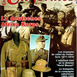 gazette des uniformes 247, résistance ardèche 1940-1944, dak, écussons collet 1871-1918, rangers hoc