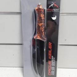 Dague Prohunt KEILER camo orange + etui