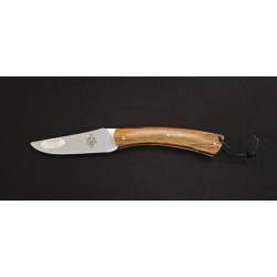 Sauveterre Camembert Couteau de poche pliant en bois de pistachier - Réf. 78109