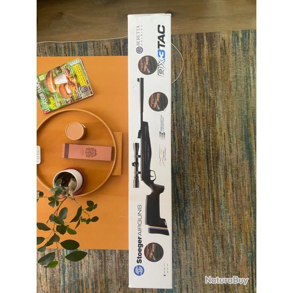 Carabine  plombs Stoeger RX3 TAC 4.5 mm 7.5 J