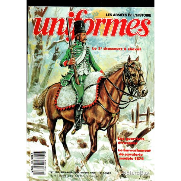 revue uniformes 118, harnachement cavalerie 1874, les trusques, insignes journes 1922-39, pointus