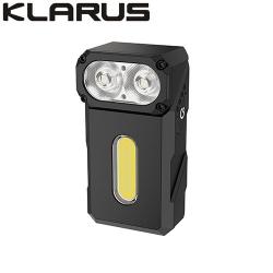 Lampe de poche Klarus E8 1000 Lumens - Triple Éclairage - Tête Pivotante 180° - Noir