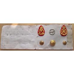 Insignes de b&eacute;rets et boutons Arm&eacute;e Danoise