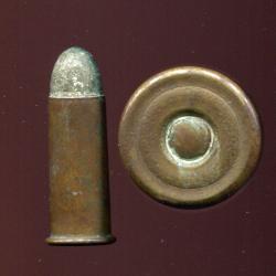 .58 Berdan Espagnol - RARE cartouche espagnole au bourrelet plus large que la 58 Berdan US