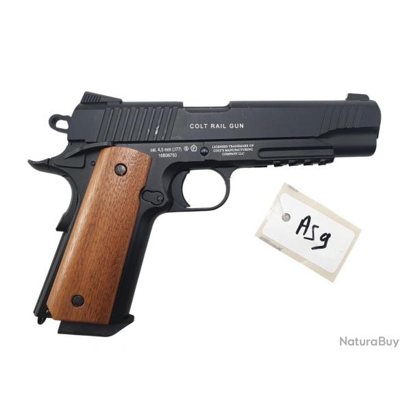 AIRGUN PISTOLET COLT RAIL GUN UMAREX CAL.4.5BB's