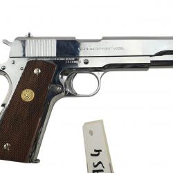 AIRGUN PISTOLET A BILLES TOKYO MARUI 1911 MK IV SERIES 70 EFFET NICKELE AIRSOFT