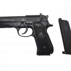 AIRGUN PISTOLET UMAREX BERETTA 92 A1 - 4.5BB's FULL AUTO + 1 CHARGEUR