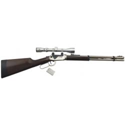 OCCASION AIRGUN - CARABINE WALTHER LEVER ACTION CAL.4.5DIABOLO + LUNETTE 3-9X40