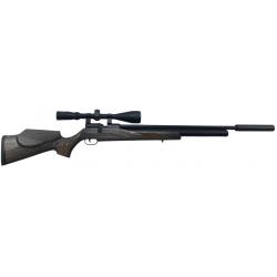 OCCASION AIRGUN - CARABINE PCP FX AIRGUNS MODELE FX STREAM LINE CAL.6.35 + LUNETTE + CHARGEURS