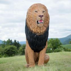 Cible 3D Wildcrete Lion Assis