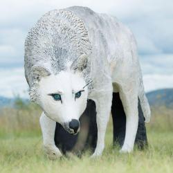 Cible 3D Wildcrete Loup Blanc