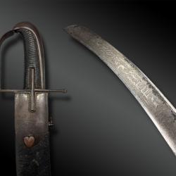 SABRE de hussard à lame ottomane - Europe - Vers 1790