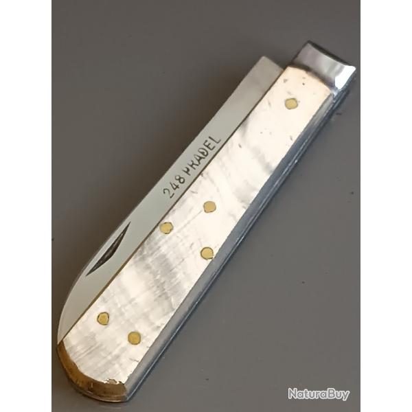 ANCIEN COUTEAU GARONNAIS, 248 PRADEL, THIERS, XXme, manche CORNE.