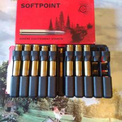 38 balles Geco soft Point cal 7x64