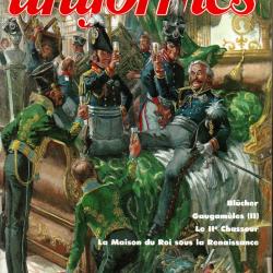 revue uniformes 124 bataille de gaugameles, empire restauration 2e régiment de chasseurs à cheval