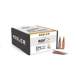 Nosler Ogives 6.5mm 130 gr RDF HPBT bte 100